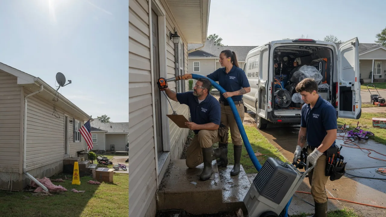 Ceiling Water Damage Restoration in Elba, NY near me
